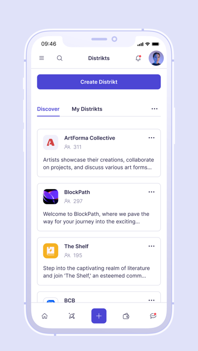 distrikt social screenshot 2