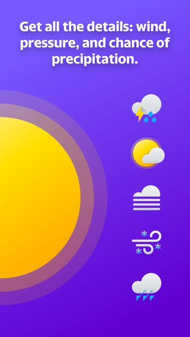 Yahoo Weather: Forecast & Maps screenshot 2