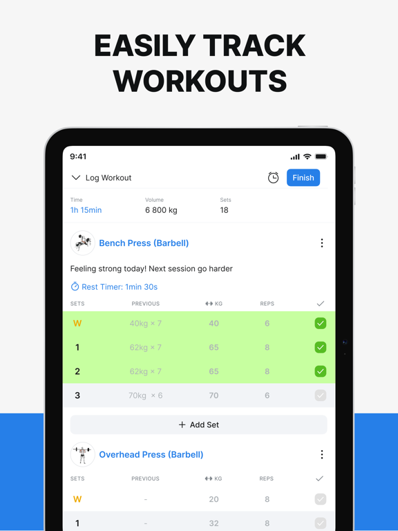 Hevy - Workout Tracker Gym Log screenshot 9