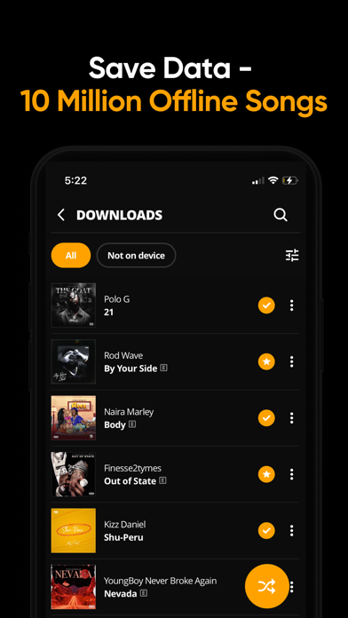 Audiomack - Play Music Offline screenshot 4
