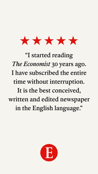 The Economist - News, Podcasts screenshot 1