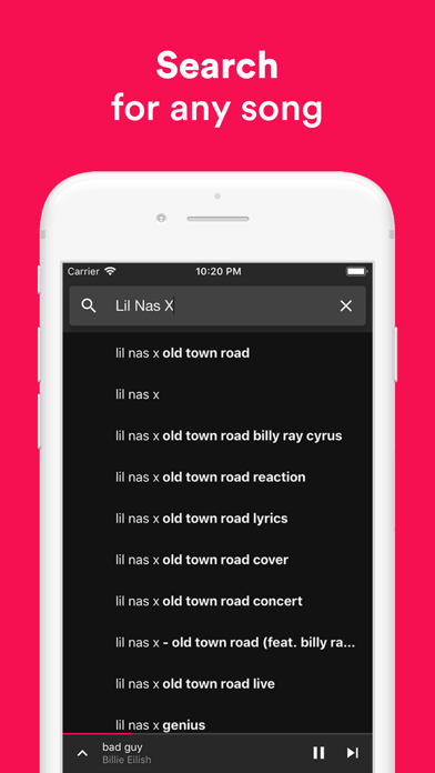 Music Player ‣ screenshot 1
