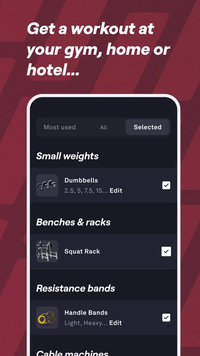 Fitbod: Gym & Fitness Planner screenshot 2