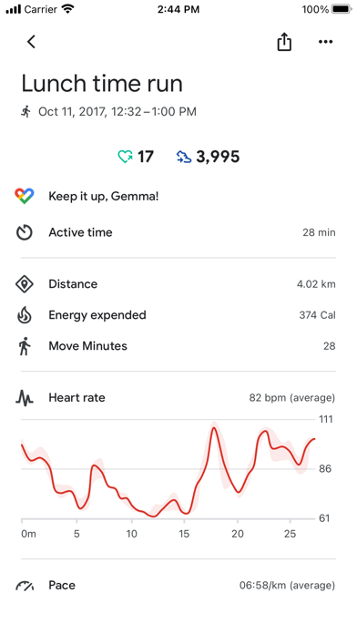 Google Fit: Activity Tracker screenshot 2
