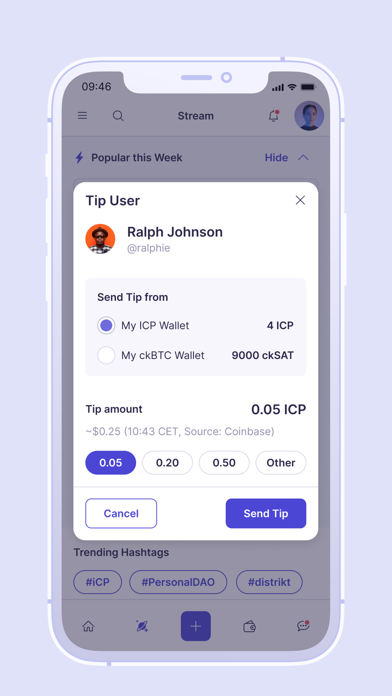 distrikt social screenshot 6