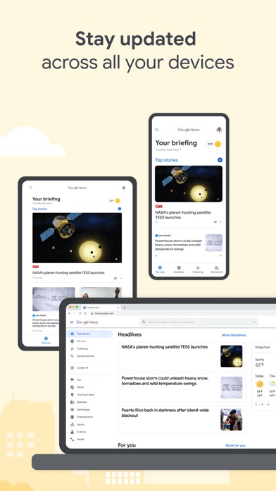 Google News screenshot 1