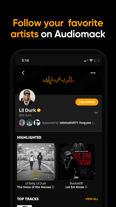 Audiomack - Play Music Offline screenshot 1