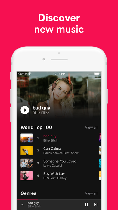 Music Player ‣ screenshot 3