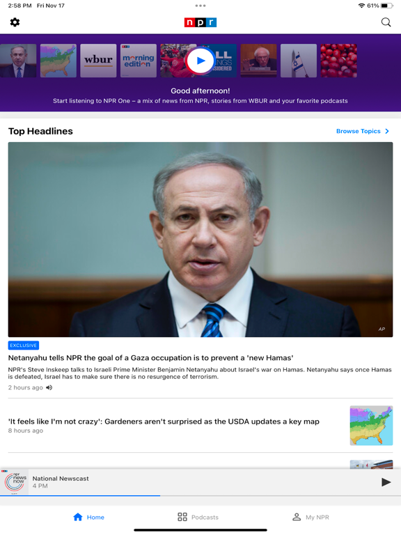NPR: National & Local News screenshot 4