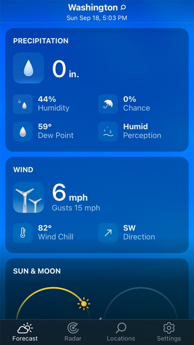 Weather Live° - Local Forecast screenshot 3