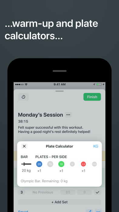 Strong Workout Tracker Gym Log screenshot 4