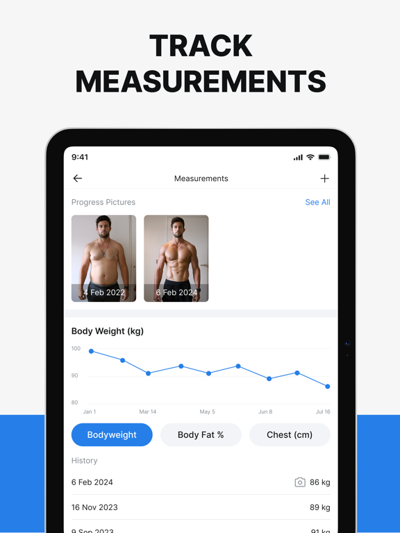 Hevy - Workout Tracker Gym Log screenshot 5