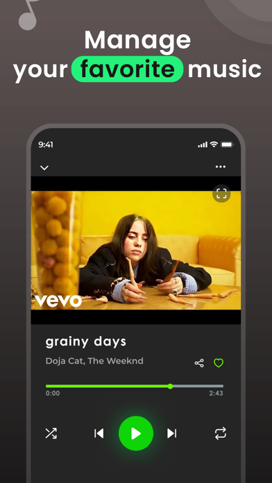 Music Player : Songs Streaming screenshot 1