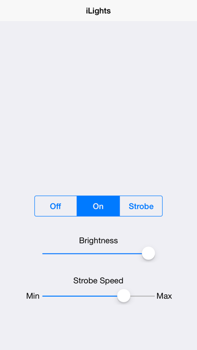 iLights Flashlight for iPhone screenshot 1