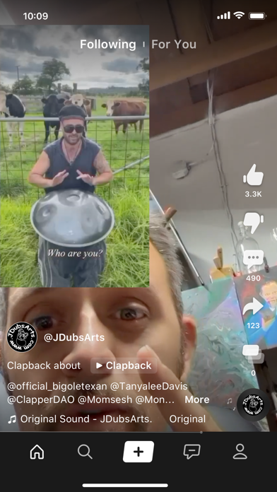 Clapper: Video, Live, Chat screenshot 1
