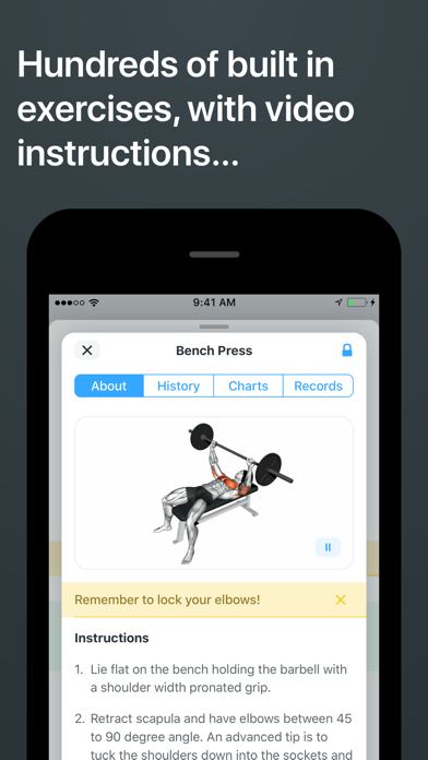 Strong Workout Tracker Gym Log screenshot 5