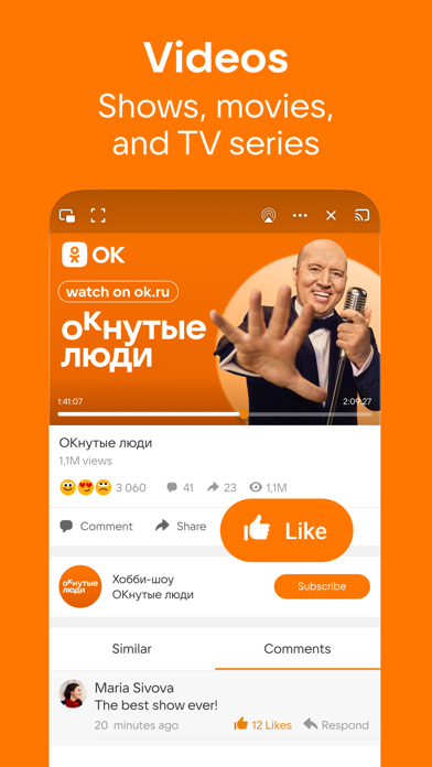 Odnoklassniki: Social network screenshot 3