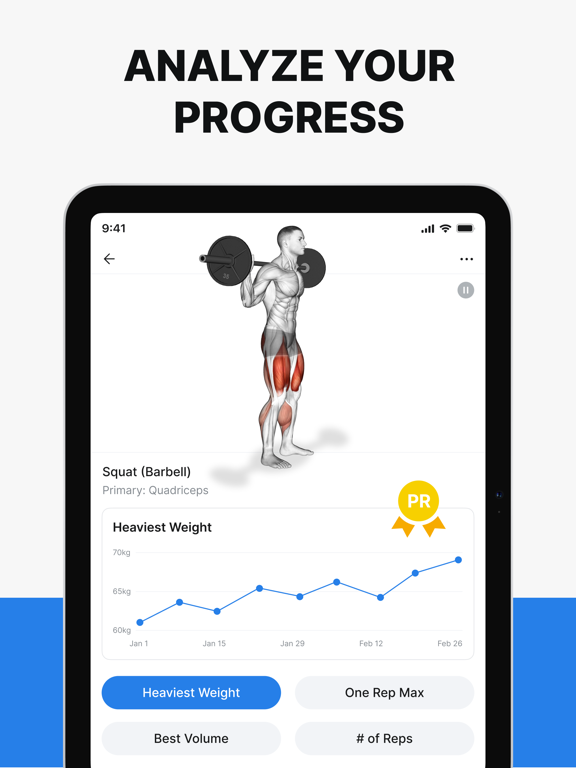 Hevy - Workout Tracker Gym Log screenshot 8