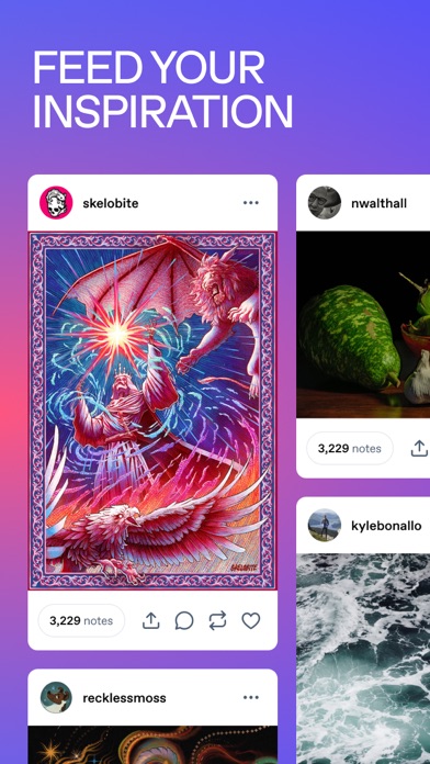 Tumblr: Social Media & Art screenshot 3