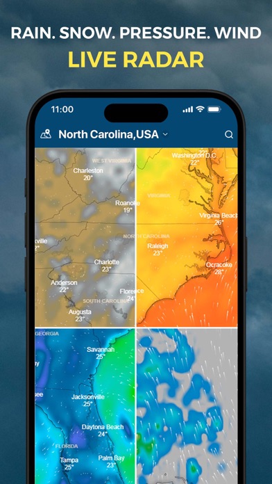 Weather forecast & NOAA Radar screenshot 1