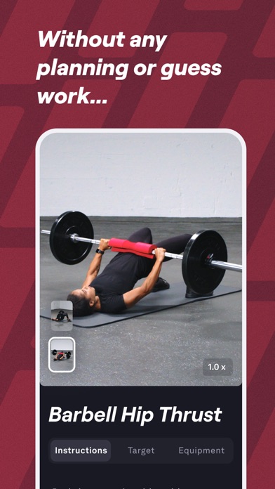 Fitbod: Gym & Fitness Planner screenshot 3