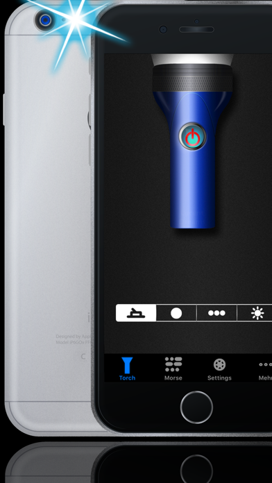 Flashlight & Morse Utility screenshot 2