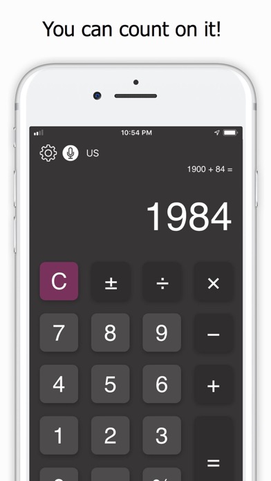 Calculator for iPhone and iPad screenshot 2
