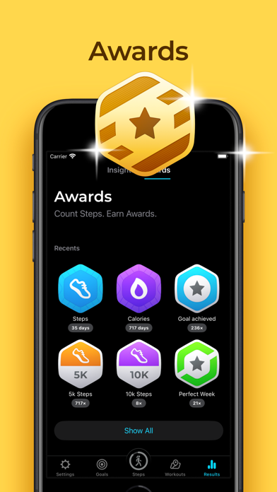 StepsApp Pedometer screenshot 2