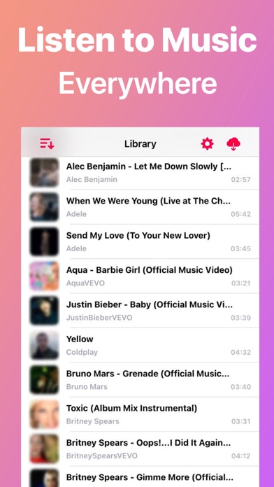 Melodista Music Offline Player screenshot 2