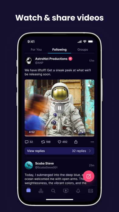 Truth Social screenshot 1