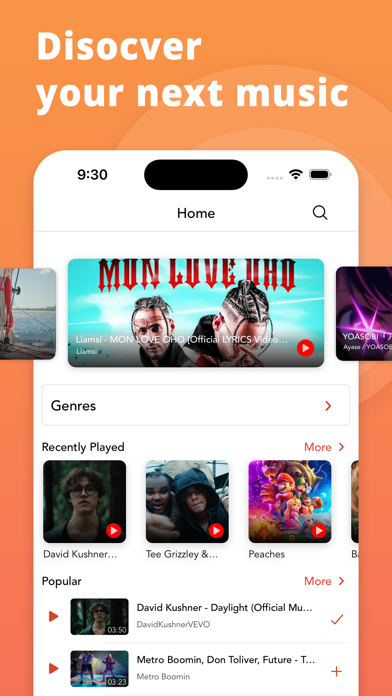 Music Player : Songs, Videos screenshot 3