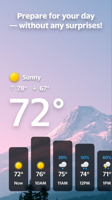 Yahoo Weather: Forecast & Maps screenshot 3