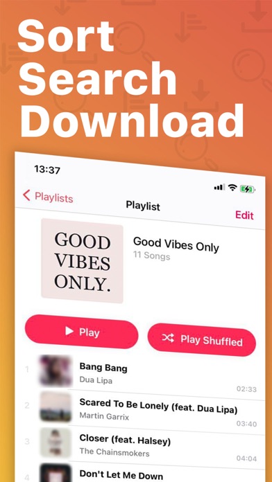 Melodista Music Offline Player screenshot 4