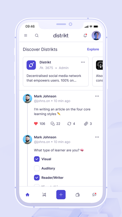 distrikt social screenshot 8