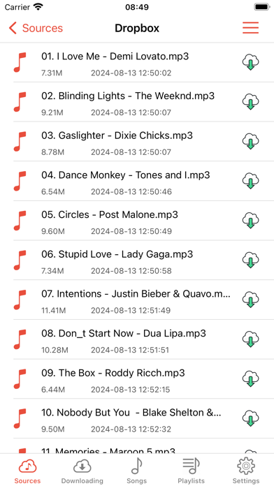 Cloud Music Player - Listener screenshot 5