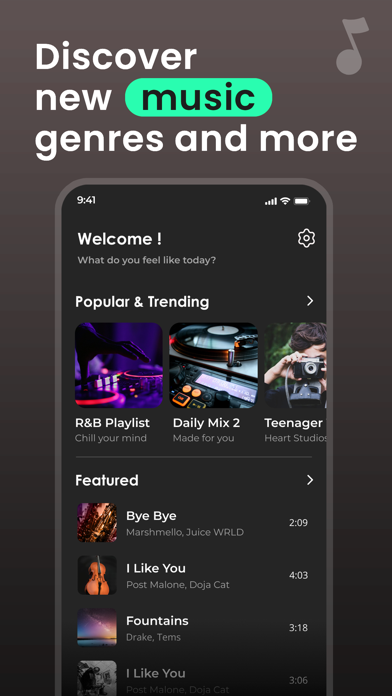 Music Player : Songs Streaming screenshot 3
