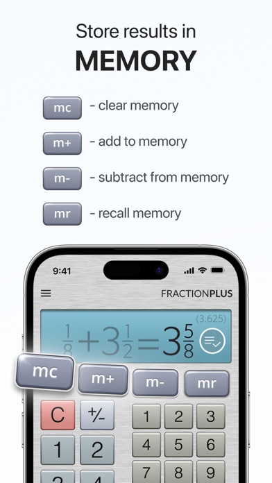 Fraction Calculator Plus #1 screenshot 2