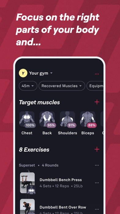 Fitbod: Gym & Fitness Planner screenshot 6