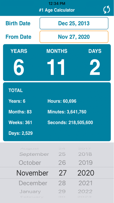 #1 Age Calculator screenshot 2