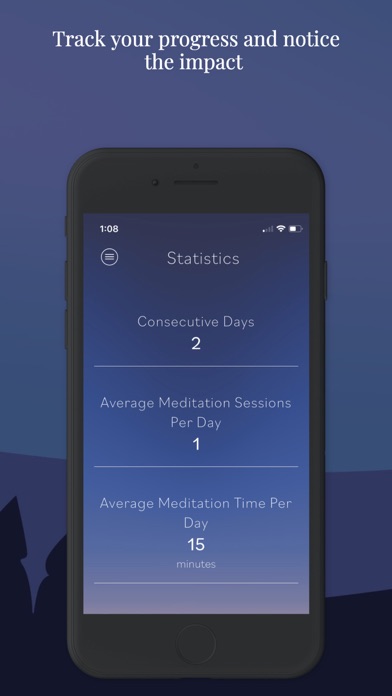 1 Giant Mind: Learn Meditation screenshot 5