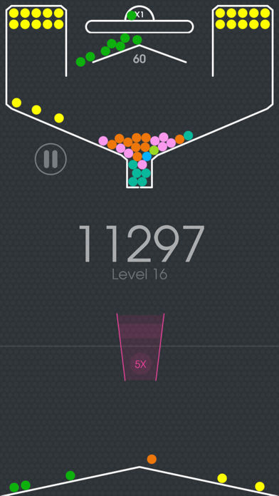100 Balls - Tap to Drop in Cup screenshot 1