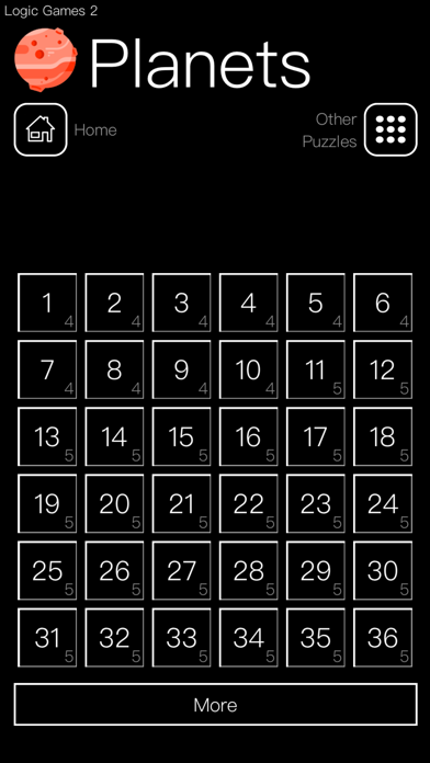 100² Logic Games-More puzzles screenshot 1