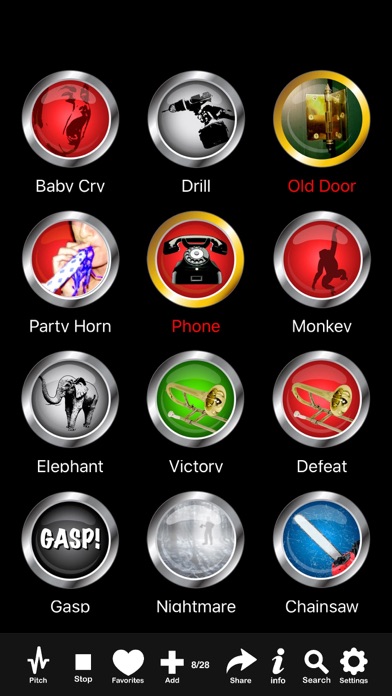 100's of Buttons & Sounds Lite screenshot 1