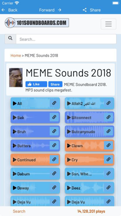 101 Soundboards screenshot 2