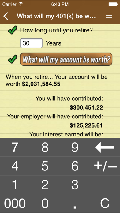10bii Financial Calculator screenshot 1