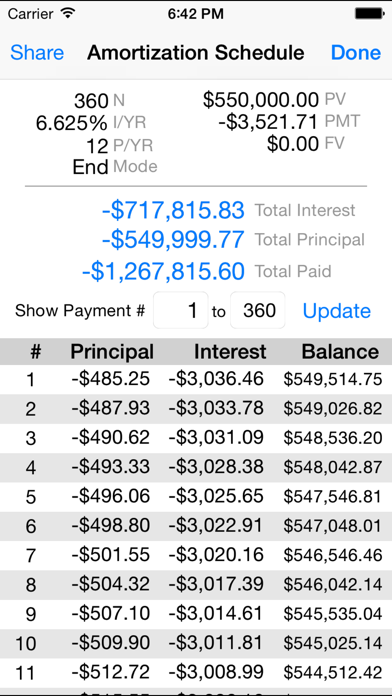 10bii Financial Calculator screenshot 4