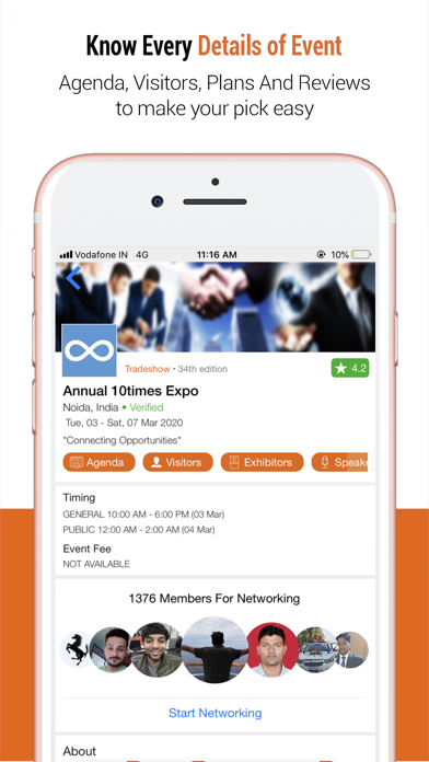 10times - Find Event & Network screenshot 5