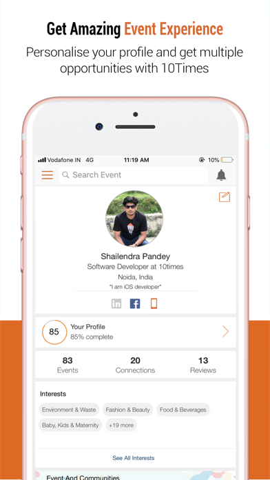 10times - Find Event & Network screenshot 2