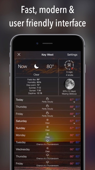 14 Day Weather Forecast screenshot 2