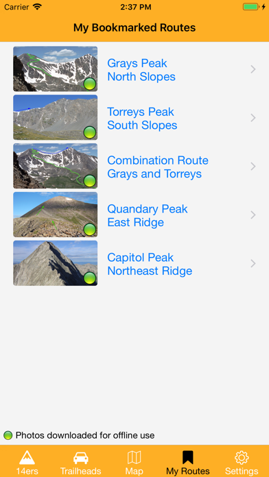 14ers.com screenshot 4